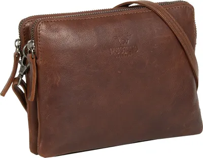 Image de MUSTANG Cuir sac à épaule bandoulière Catania Crossbody Bag Brown brun