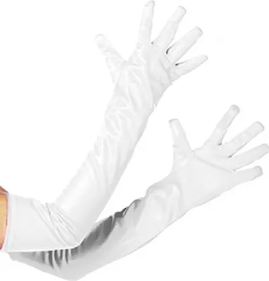 Produktbild von Ke03159 weiß Damen Handschuhe extra lang