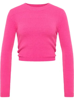 Image de Pull en maille Ciaga pour femme - rose, XL/XXL