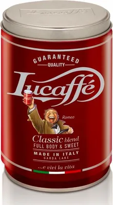 Obrázok produktu pre káva Lucaffé CLASSIC mletá - 250g plechovka