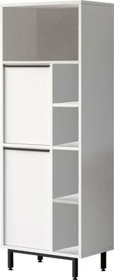 Immagine prodotto di Merbok - Mobile Colonna, 160x36x45h cm Bianco, 4 Ripiani