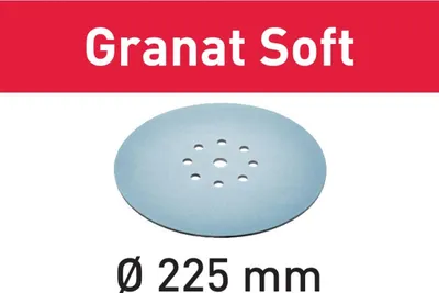 Produktbild von Schleifscheibe STF D225 P320 GR S/25 Granat Soft FESTOOL - 204227