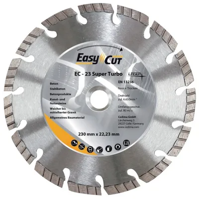 Obrázek produktu pro Řezný diamantový kotouč EC-23 115x2,1x10x22,23mm CEDIMA