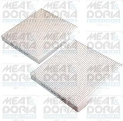 Produktbild von Innenraumfilter Pollenfilter 187x187x25 mm OE 64319237158 Set 2 Stück