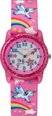 Produktbild von Timex Time Machines TW7C25500 Kinder-Armbanduhr, elastisches Gewebeband, 29 mm