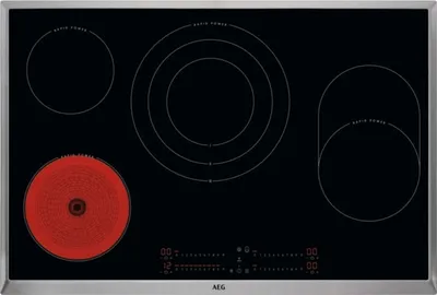 Produktbild von AEG Rapid Power Hob Autarkes Glaskeramikkochfeld 80 cm HK857870XB
