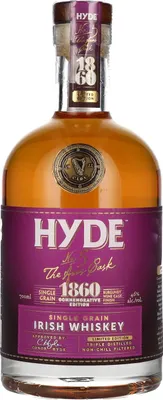 Image de Hyde No.5 THE ÁRAS CASK 1860 Single Grain Burgundy Cask Finish 46% Vol. 0,7l