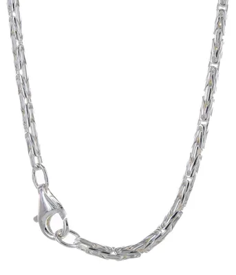 Produktbild von Silberkette Königskette Länge 50cm - Breite 2,3mm - 925 Silber