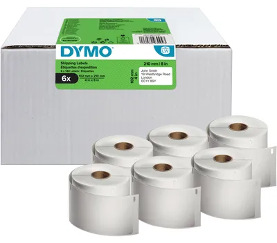 Obrázek produktu pro Dymo LW-Versandetiketten Großpack 102x210mm 6Rl 140St/Rol
