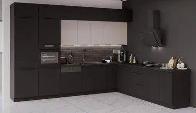 Produktbild von Winkelküche SIENA + ARONA 350x290 cm Küchenzeile Eckküche Küche XL Stauraum