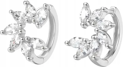 Image de Boucles D'oreilles Cuivre Classique K15 Argent