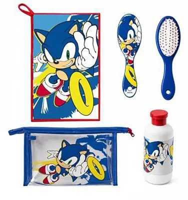 Obrázok produktu pre Sada kozmetických taštičiek Sonic the Hedgehog