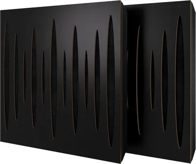 Imagen del producto de Juego de 6 paneles acústicos de pared PULSAR, 50x50x5 cm, /