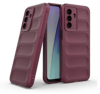 Produktbild von Handy Hülle für Samsung Galaxy A17 / A17 5G Grip Case Cover Schutzhülle Softgrip Farbe: Burgunder Rot