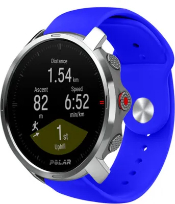 Produktbild von Strap-it Polar Grit X Sportarmband (Blau)