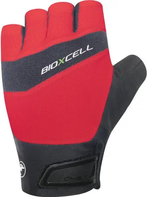 Zdjęcie produktu dla CHIBA BioXCell Pro - Rękawiczki kolarskie XXL czerwone, wyściełane, oddychające
