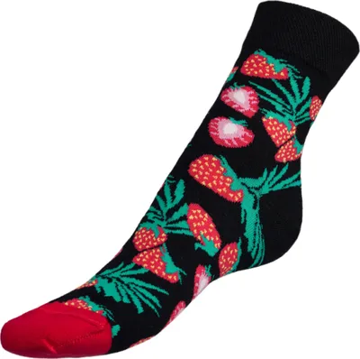 Immagine prodotto di Calzini alla fragola - 35-38 - Nero, rosso