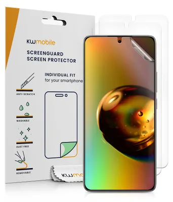 Produktbild von kwmobile 3x Displayschutzfolie kompatibel mit Xiaomi 14T Folie - klare Schutzfolien Set in transparent