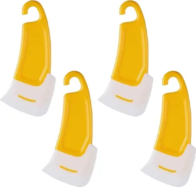 Produktbild von Silikon Pfannenkratzer Silikon Reinigungsspachtel Topfreinigungswerkzeug Langlebiger hitzebeständiger Kratzer Praktische Handheld Pfannenreiniger Silikon Spachtel für Küche Kochen Mischen