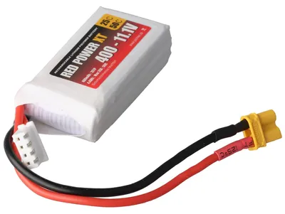 Zdjęcie produktu dla Akumulator LiPo RED POWER XT 400 – 11,1 V