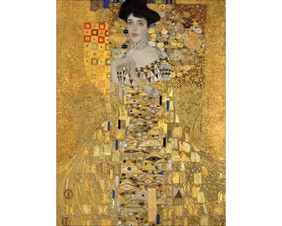 Produktbild von Leinwandbild Klimt Portrait Of Adele 57x77 cm