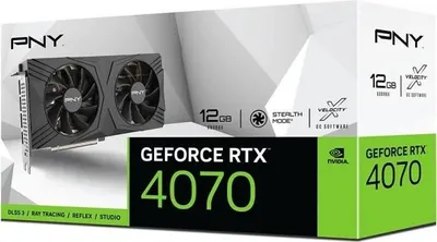 Zdjęcie produktu dla RTX 4070 12GB PNY Verto Dual Fan GDDR6X