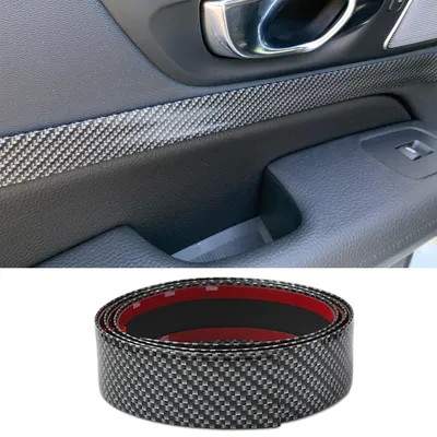 2,65€/m 3 Meter Carbon Rolle Zierleisten / Dekorleisten für viele Fahrzeuge – Produktansicht