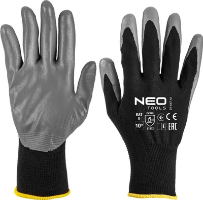 Produktbild von Arbeitshandschuhe, ntrilexbeschichtetes Polyester, 4131X, Größe 10