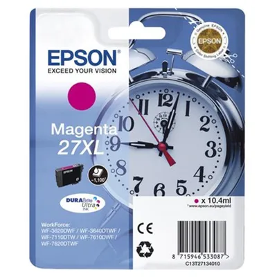Immagine prodotto di Epson Tinte T2713 (27XL) - Magenta - Kapazität: 10ml (C13T27134010)