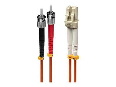 Produktbild von LINDY LWL-Duplexkabel LC/ST OM2 3m  50/125æm Multimode