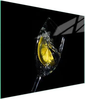 Produktbild von Glasschneidebrett mit Weinmotiv 52x30 cm, hygienisch, robust, leicht zu reinigen