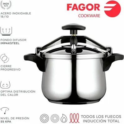 Image de Pot Pompe Inox 4l Fagor Conservation Sous Vide Prolongée - Fagor