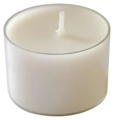 Teelicht mit Glashülle Ø 3,9 cm, 24 Stück, 6,5 Std.