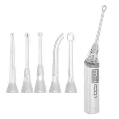 Produktbild von Elektrischer Mandelstein Entferner Set,3 Saugstufen,5 Silikonaufsätze, schnelle Entfernung von Mandelsteinen,gegen Mundgeruch,praktisch für Zuhause