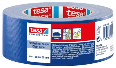 Imagen del producto de Cinta adhesiva para juntas, autoadhesiva, resistente a los rayos UV, color azul, 50 mm x 25 m