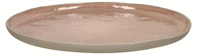 Obrázok produktu pre Pomax Spiro, taniere na jedlo z kameniny, svetloružová farba, priemer 27 cm
