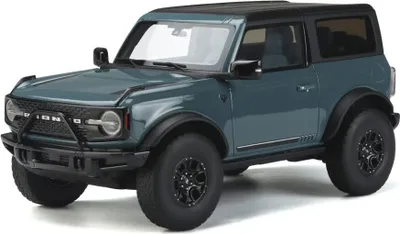 Produktbild von GT Spirit 359 Ford Bronco First Edition 2021 blau schwarz 1:18