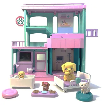 Produktbild von Moose Toys Little Live Pets Mama Suprise Families Hospital, Krankenhaus, 5 Jahr(e), Mehrfarbig