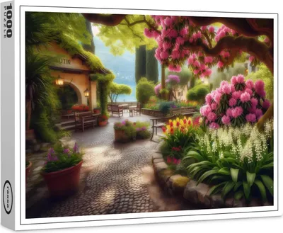 Image de puzzle raxxa Premium "Oasis de détente", 1000 pièces