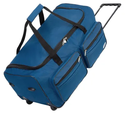 Produktbild von MONZANA® Reisetasche mit Rollen 85 Liter Volumen Trolley Funktion Teleskopgriff 70x36x34cm Standfüße XL Groß Weichgepäck Reisegepäck Gepäcktasche
