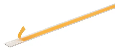 Zdjęcie produktu dla Alberts 424046 Płaskownik, samoprzylepny, aluminiowy, anodowany na srebrno, 1000 x 20 x 2 mm, zestaw 6 szt