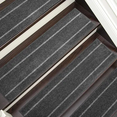 Produktbild von Antislip-Trittelfläche - 20 x 76 cm (4 Stück) - Maschinell waschbar - Für Treppen-Sicherheit - Hundetape