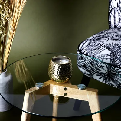 Immagine prodotto di Bougie Parfumee Martelee Doree H9cm