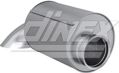 Produktbild von DINEX 8AC009 Endschalldämpfer Auspuff