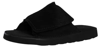 Produktbild von Clarks Solsbury Wildleder-Sandalen, Schwarz 43 EU