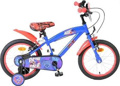 Produktbild von Sonic Kinderfahrrad - Jungen - 16 Zoll - Blau - Zwei Handbremsen