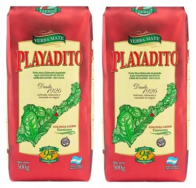 Zdjęcie produktu dla Zestaw Yerba Mate Playadito Despalada Sin Palo 2x500g 1kg