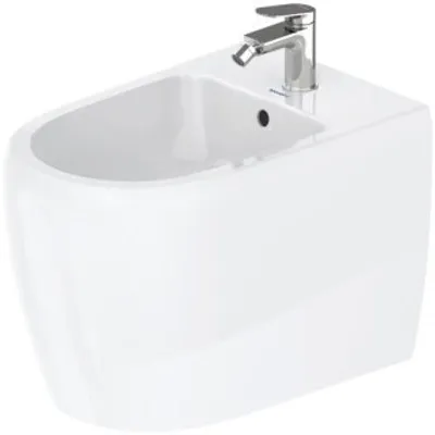Zdjęcie produktu dla DURAVIT 2263100000 Qatego Bidet stojący 600 Wß Hgl. Hhl.b.