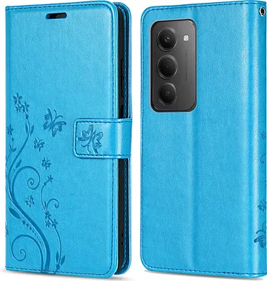 Produktbild von Hülle für Xiaomi Redmi 15 4G / 5G Handy Tasche Handyhülle Wallet Case Flip Cover Blau