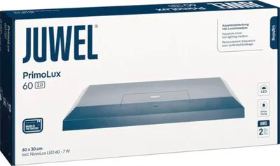 Produktbild von Aquarium-Abdeckung Juwel PrimoLux 60 (2.0) 60x30cm inkl NovoLux LED 60, 8 W, weiß